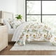 thumbnail image 1 of Juego de Edredón Ultrasuave para Todas las Estaciones, Ropa de Cama Alternativa en Rayas Florales para King/Cal King de Comfort Canopy, 1 of 13