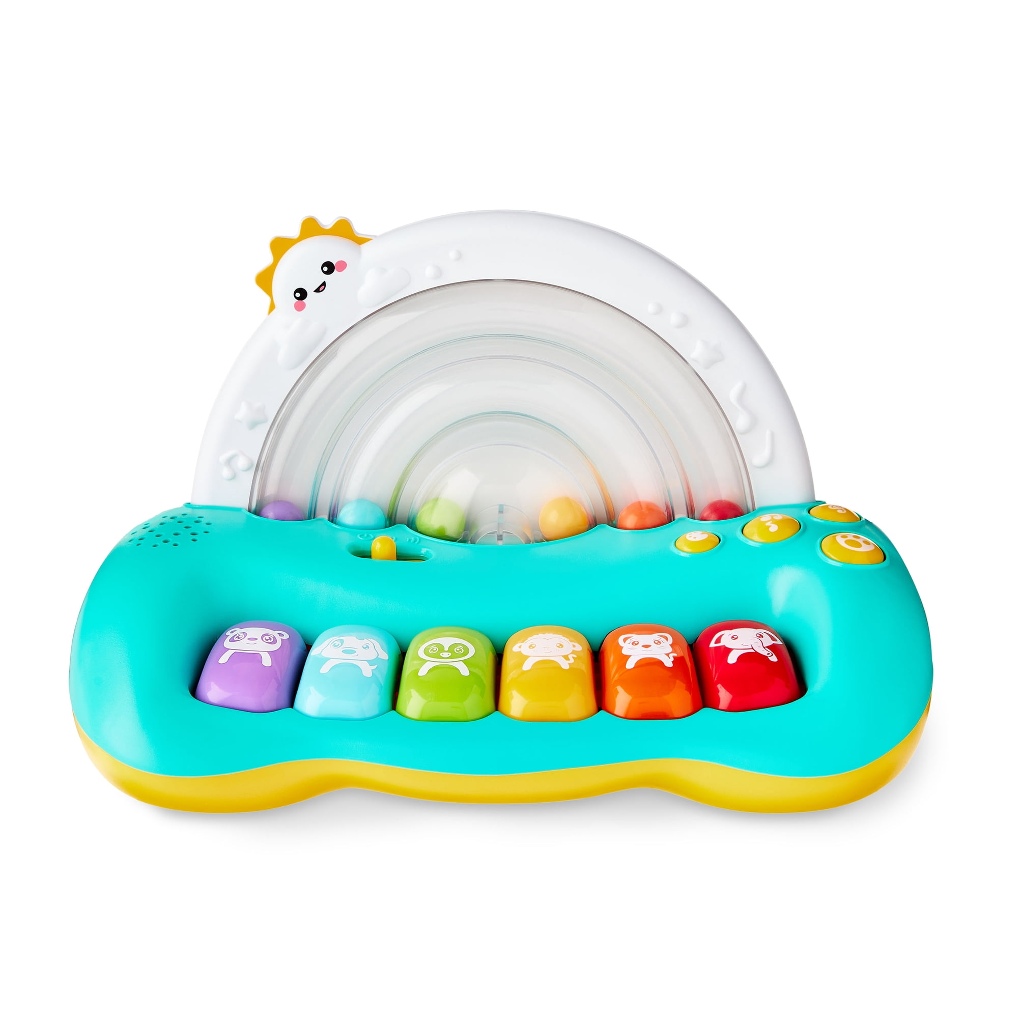 Spark Create Imagine Rainbow Piano Toy Musical Instrument for Toddlers, Ages 18 Months and Up