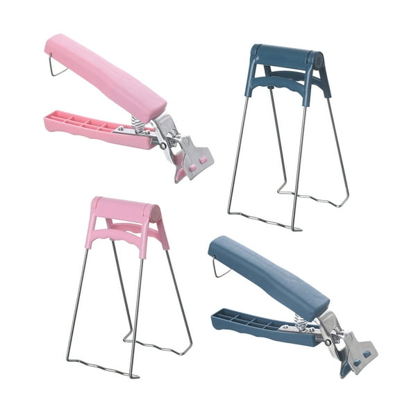 4 Pcs Plate Tongs Gripper Air Fryer Dish Kitchen Accessories Bowl Clip