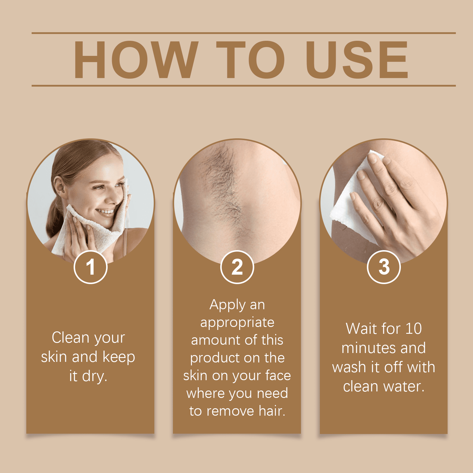 Alvantor Facial Hair Removal Cream, Coconut Oil Based Gentle Hair Removal, Painless and Non-Sticky, 3.53oz