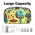thumbnail image 3 of Alien Waterproof Oxford Fabric Charger Case for Electronic Devices, Hard Drive, Cords, Cables, and Phone - 5.9x9.44x3.14 Inches, 3 of 6