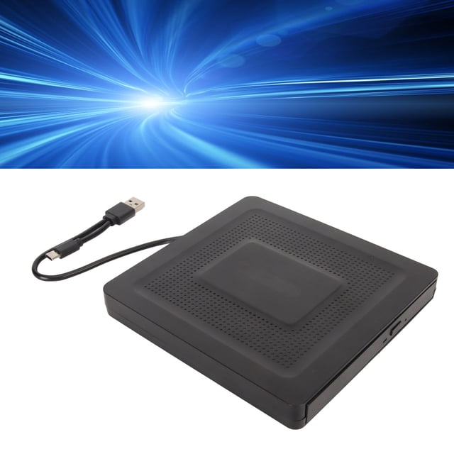 Unidad De CD DVD Externa, Compatibilidad Con Múltiples Sistemas De Escritorio Tipo C CD DVD Unidad óptica Controlador ABS Universal Gratuito Para El Hogar