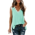thumbnail image 2 of Pntutb moda mujer cuello redondo manga corta encaje tops camiseta camisetas sueltas cortas Pntutb Pntutb-2344, 2 of 5