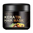 thumbnail image 1 of Mascarilla para el cuidado del cabello con queratina Ouhoe, mascarilla para el cabello, limpieza profunda, reparación del cabello suave, cabello seco y maníaco, mascarilla para el cabello con horqui, 1 of 4