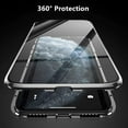thumbnail image 4 of Case for Samsung Galaxy S24 Magnet Absorption, Clear Full-Body Protection with Built-in Screen Protector,Anti-Scratch Case for Samsung Galaxy S24 Silver, 4 of 8