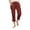 Watermelon Red, variant on Cargo Pants for Women High Waisted Women's Loose Fit Summer Loungewear Baggy Elastic Waist Pant Straight Leg Trousers Cargo Pant Dickies Work Pants Army Green