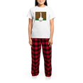 thumbnail image 4 of CafePress - Generic_Borzoi Women's Light Pajamas - Women's Short Sleeve Print T-Shirt and Pants Light Cotton Pajama Set, 4 of 7