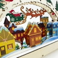 thumbnail image 4 of putnchl Wooden Christmas LED Light Ornaments Christmas Scene Decoration Home Semi-circular Creative Decoration Festive Atmosphere Lights, 4 of 4