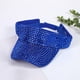 thumbnail image 5 of Bling Rhinestones Visor Hat Gorra de verano ajustable Trendy Casual Sun Protection Hat para mujeres Hombres Party Tennis Backpacking Outdoor Azul Fernando Visera de diamantes de imitación, 5 of 8