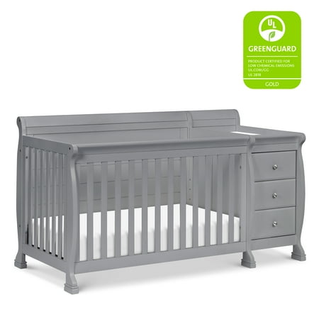 UPC: 0048517831830 | DaVinci Kalani 4-in-1 Convertible Crib & Changer in Grey