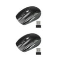 thumbnail image 3 of jesticaly Computer 2.4Ghz Wireless Optical Mouse Quick Speed Low Latency 6 Buttons Plastic Gaming Mice Desktop PC Portable Black 2Set, 3 of 6