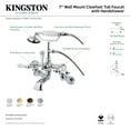 thumbnail image 2 of Kingston Brass CC457T2 Adjustable Center Wall Mount Tub CC457T2, 2 of 2