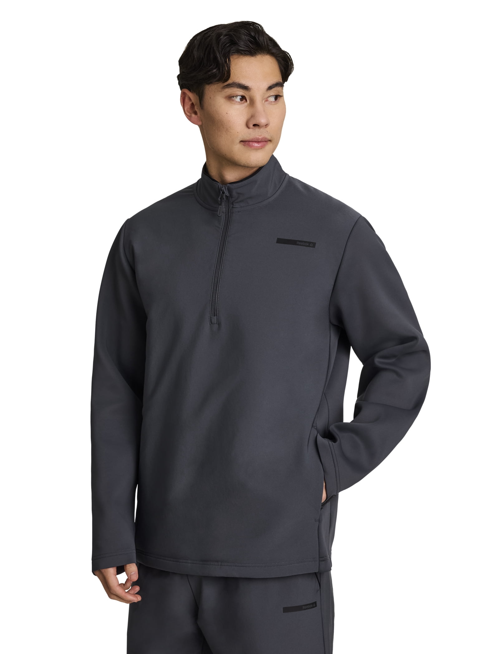 Reebok Men's and Big Men's Commuter Hybrid Quarter Zip, Sizes S-3XL