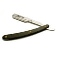 thumbnail image 5 of Stainless Steel Straight Razor, Shavette w/ 100 Shark Single Edge Razor Blades, 5 of 5