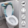 thumbnail image 3 of ZIATUBLE Highland Cow Toilet Tank Lid Dust Cover Oval Toilet Seat and Tank Lid Cover Set 2 Pack Machine Washable Toilet Covers Sets for Bathroom Stylish Toilet Lid Cover Set, 3 of 7