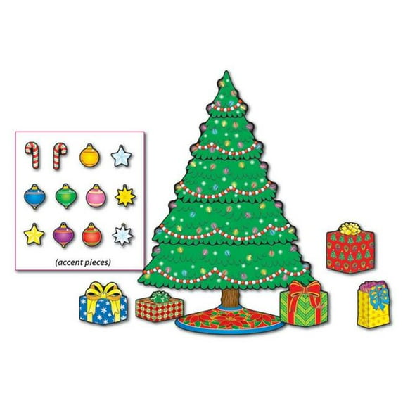 Carson Dellosa CD-110055BN Christmas Tree Mini Bulletin Board Set - Set of 3