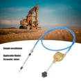 thumbnail image 4 of Accelerator Cable, Throttle Cable Replacement Easy Installation 2m  for Excavator, 4 of 7
