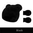 thumbnail image 2 of ZJXFGS Toddler Boy Beanie Baby Beanies Baby Beanies 0-6 Months Toddler Winter Hats Newborn Hats Knit Hat Baby Hats Newborn Black S, 2 of 8