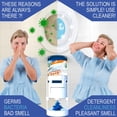 thumbnail image 3 of Automatic Toilet Bowl Cleaner with Refill — Antibacterial Flush-Activated Cleaning System, Toilet Cleaners for Hard Water, Helps Remove Rust & Limescale, Long-Lasting Performance & Fresh Lemon Scent, 3 of 4