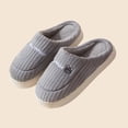 thumbnail image 5 of Kilaqueen Slippers for Women Indoor Cozy Memory Foam Non Slip Soft Soled Warm Slippers Arch Support Anti-Skid Rubber Sole Slippers, 5 of 5