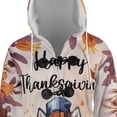 thumbnail image 4 of Happy Thanksgiving Alaskan Malamute Welcome Thankful Fall Autumn Pumpkin All Over Print 3D Hooded Duffle Toggle Coat Alaska Mal Dog Lovers Gifts - 02021, 4 of 6