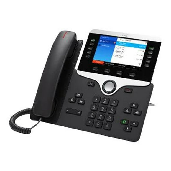 Cisco IP Phone 8841 - VoIP Phone - SIP, RTCP, RTP, SRTP, SDP - 5 Lignes