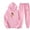Pink, variant on Wancir Unisex Hoodies Tracksuit Sweatsuits for Women Set Mens 2 Piece Hooded Sweatshirts and Sweatpant Set Jogger Sweatsuits
