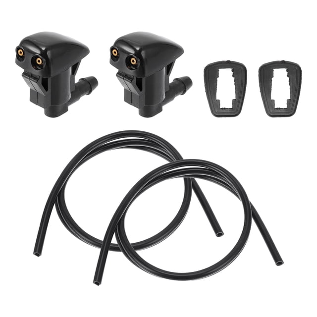 Kit de Boquillas de Lavado de Parabrisas para Toyota Tacoma Boquillas de Rociado de Parabrisas Jet No.8538144010 2 Pcs Juntas 2 Pcs 1 Metro Manguera