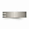 thumbnail image 3 of Titanium Flat 6mm 925 Sterling Silver Inlay Brushed Band Size: 10; for Adults and Teens; for Women and Men, 3 of 7