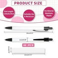 thumbnail image 3 of Retractable Ballpoint Pen with Shrink Films, Sublimation Pens Blank, 3 of 9