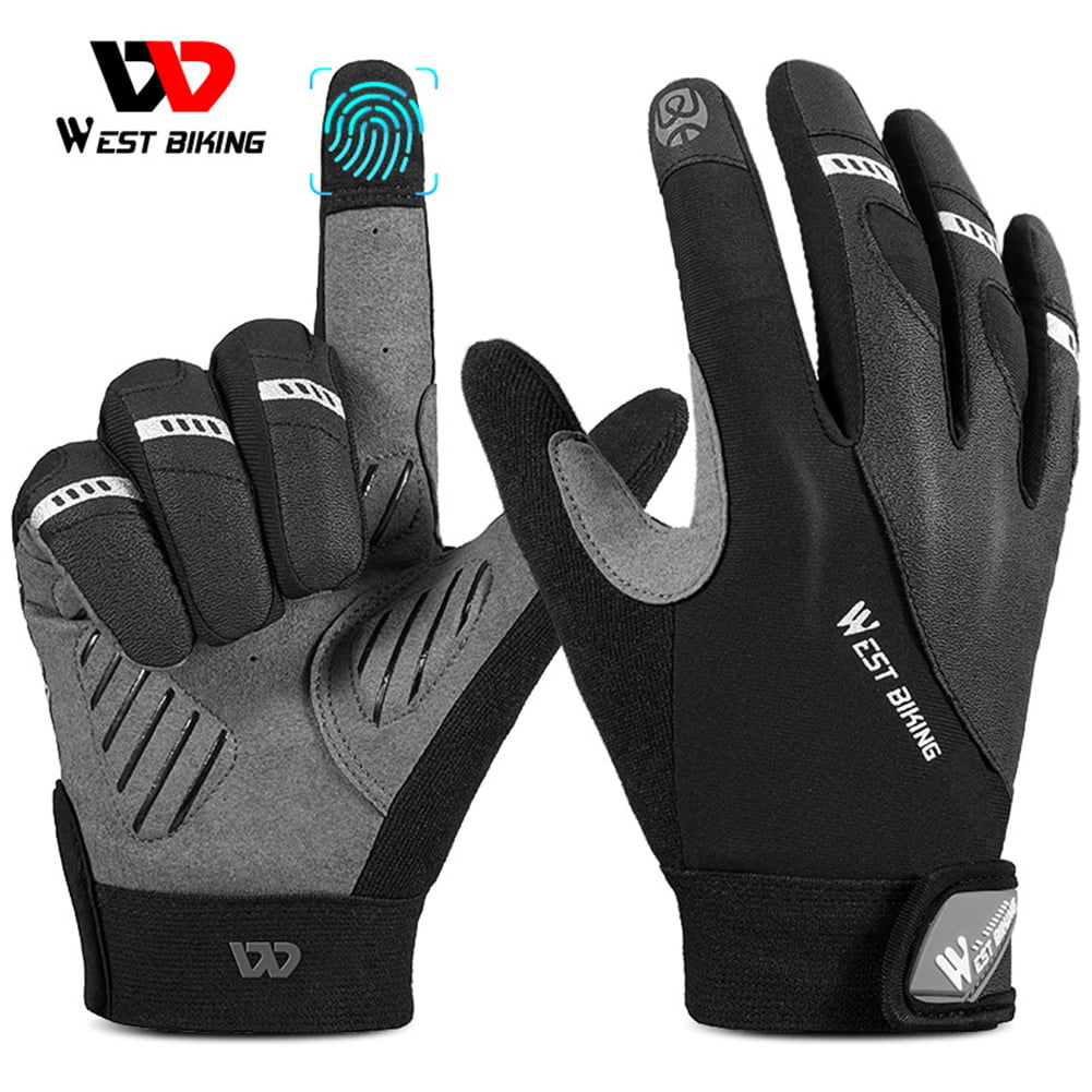 Driving off-road Motorcycle Cycling Bike Bicycle 3D Sport Full Finger Glove M-XL 