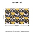 thumbnail image 2 of Rocae Mouse Cheese Printed Heat Resistant Place Mats,Classic Hemstitch Cloth Fabric Placemats Imitation Linen Place Mat Table Mats 18x12 inch, 2 of 5