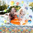 thumbnail image 2 of Cuentas de agua, 50.000 Uds. Cuentas de cristal de agua coloridas para niños no tóxicas, agua de suelo en Gel, juguetes para aliviar el estrés cuentas de cristal, 2 of 4