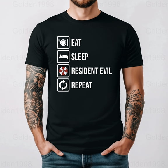 Resident Evil Quote For Survival Horror Game Fan Gift Humor Graphic Tee,for men & women up to 5XL