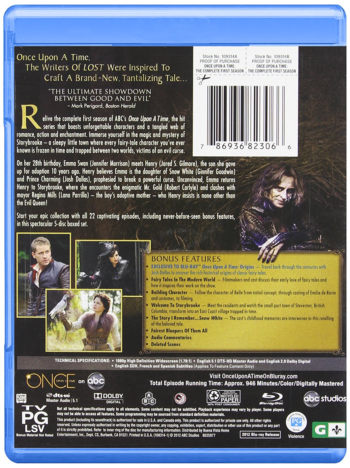 Once Upon a Time: The Complete First Season (Blu-ray) - image 2 of 2