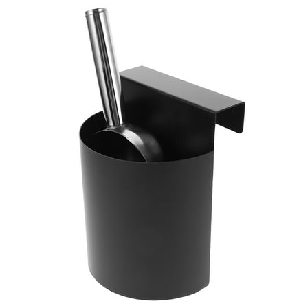 FRCOLOR Stainless Steel Popcorn Scoop Ice Scooper Ice Machine Ice Scoop Holder Ice Shovel Ice Holder For Freezer Ice Maker Accessories