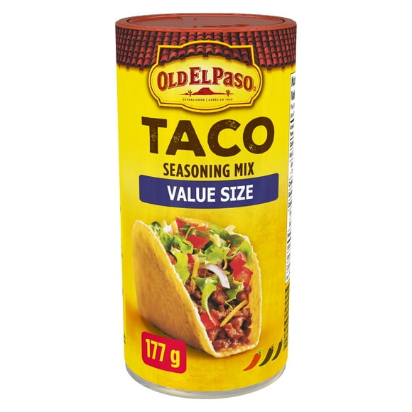 Old El Paso Taco Seasoning Mix Original Value Size, 177 g