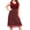 Red, variant on IROINNID Sequin Dress for Women Club Night V-Neck Sleeveless Solid Grenadine Dresses Cocktail Dress Sequin Dress,Black