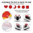 thumbnail image 4 of Uxcell Reflective Tape, Self-Adhesive Trailer Reflector Tape Waterproof Warning Sticker Yellow-red 6 Inch x 82 Feet, 4 of 6