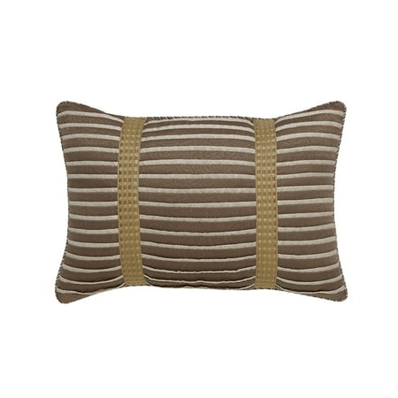 Croscill Madeline Ivory Taupe Boudoir 18 X 12 Pillow Com Departments