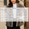 thumbnail image 4 of LWFFDAW Women's Faux Fur Vest Wide Collar Sleeveless Plush Jacket Fall Winter Warm Loose Outerwear with Pockets, 4 of 10