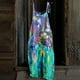 thumbnail image 1 of ICHUANYI Clearance Women's Casual Sleeveless Strap Floral Printed Spaghetti High Waist Wide Leg Jumpsuit Rompers(Blue, M) ICHUANYI WER2023080917015, 1 of 4