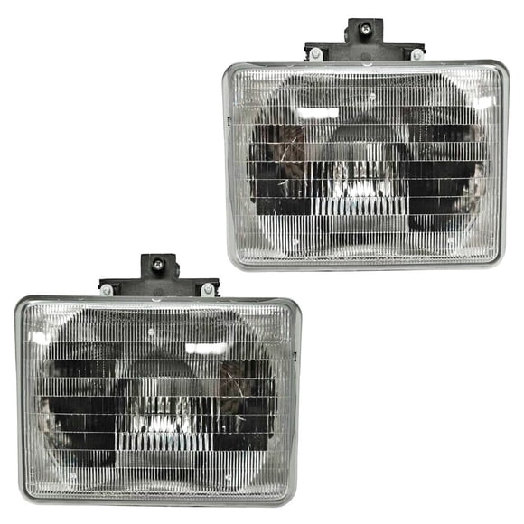 PAR FAROS - Compatible con Ford Aerostar 1992 - 1997 GEN Genérica .