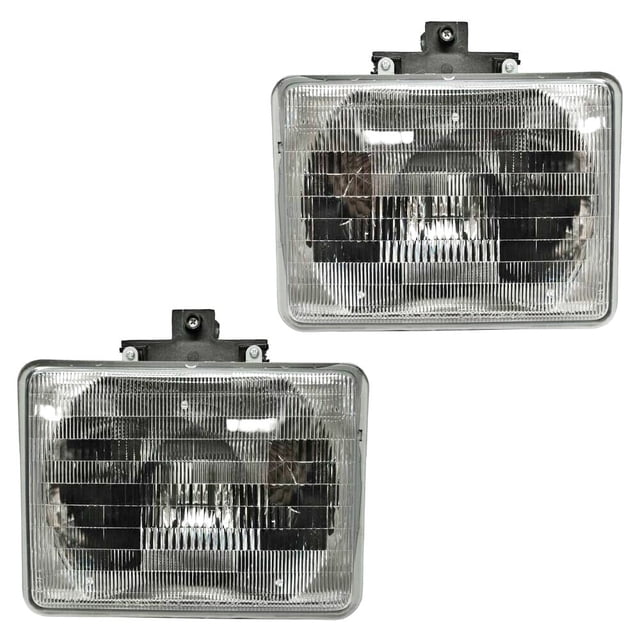 PAR FAROS - Compatible con Ford Aerostar 1992 - 1997 GEN Genérica .