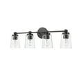 thumbnail image 5 of Millennium Lighting  Lauryn 3/4 Light Vanity Fixture 4 Light - Matte Black, 5 of 5
