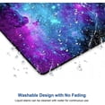 thumbnail image 5 of SUNENAT Blue Purple Galaxy Nebula Universe Space Mouse Pad Non-Slip Rubber Base Mouse Pads for Computers Laptop 9.84"(L) x 7.87"(W), 5 of 5