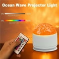 thumbnail image 3 of Aurora Light Projector, Rechargeable Ocean Wave & Northern Lights Projector with Remote Control, 16 Colors LED Galaxy Lamp for Bedroom Ceiling Decor, 3 of 7