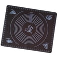 thumbnail image 2 of 2 Pcs Pastry Mat Extra Large Thick Silicone Baking Mat with Measurements Non Stick Non Pastry Rolling Mat - 50x40cm (Coffee), 2 of 8