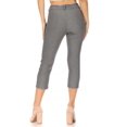 thumbnail image 3 of Women's Casual Comfy Slim Pocket Jeggings Jeans Capri Pants, 3 of 6