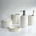 thumbnail image 7 of Better Homes & Gardens Reactive Glazed Textured Ceramic Lotion Pump, Creamy White, 7 of 7